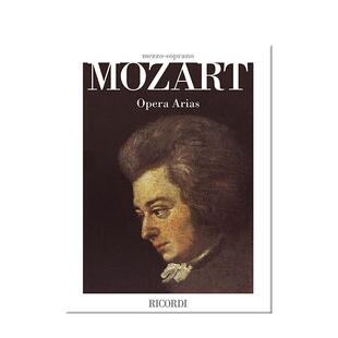 女中音 莫扎特歌剧咏叹调 意大利里科尔迪原版乐谱书 Ricordi Mozart Opera Arias Mezzo Soprano Vocal HL50600007