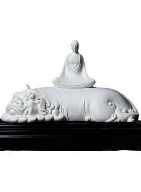 素茗谛听地藏菩萨》雕塑艺术摆件