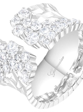 GXIAOXIAO【霜花】微镶戒指