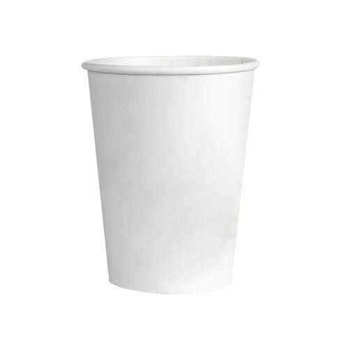 鑫业达白色超厚加厚防烫特硬防渗漏办公一次性纸杯子360ml*80只