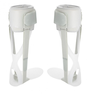 足下垂矫形器八字绑带足托AFO后叶式足踝内翻外翻扁平足矫正器