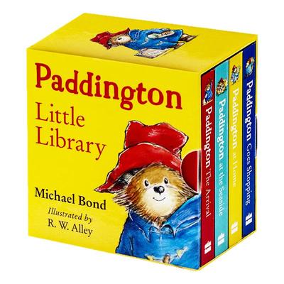 帕丁顿熊小小图书馆4册套装
