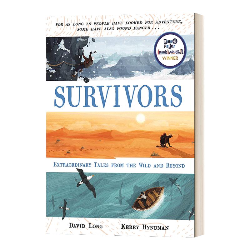 英文原版 Survivors 来自世界各地的生存故事 英文版 David Long 进口英语原版书籍
