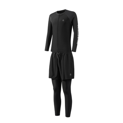 361水母服男大码泳衣长袖潜水服