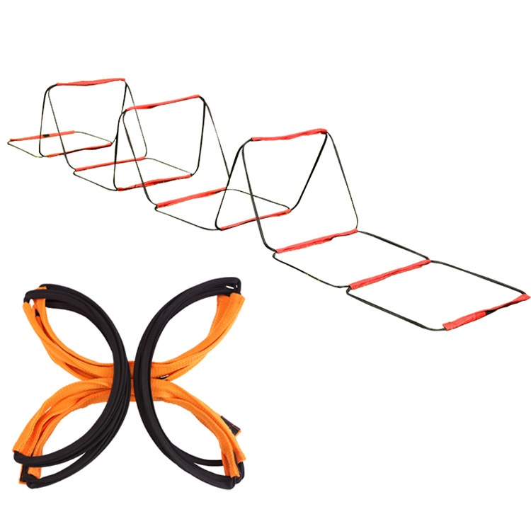 蝴蝶敏捷梯多功能足球训练梯家用固定式绳梯足球篮球脚步训练器材