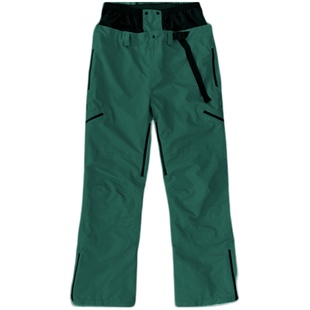 POMT新款2L直筒滑雪裤加绒20k防水透湿男女同款滑雪裤直筒高性能