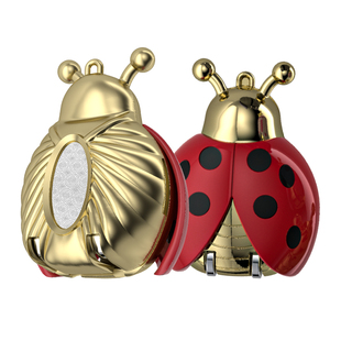 德国卓旗七星瓢虫指甲刀便携带折叠指甲剪单个装迷你翻盖指甲钳