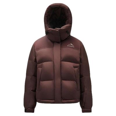 波司登2025新款羽绒服女时尚运动女士短款柔软亲肤连帽保暖外套