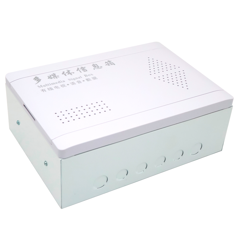 包邮明装弱电箱家用挂墙ABS塑面多媒体信息集线箱wifi弱电箱明装