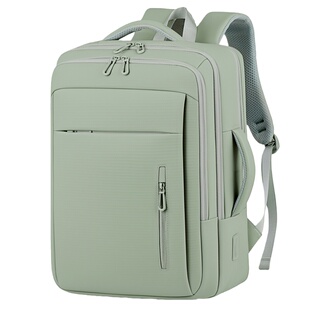 双肩包大容量商务背包男出差轻便电脑包便携学生书包多功能旅行包