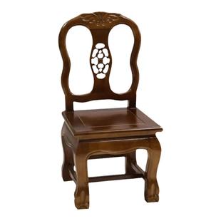 实木小椅子靠背椅儿童家用客厅板凳中式凳子复古板凳宝宝座椅矮凳