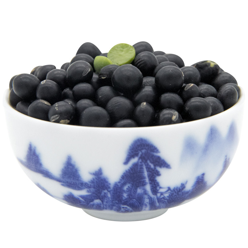 云南小黑豆黑皮绿心打豆浆熬粥