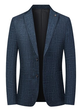 梦特娇保型抗皱休闲西服挺括厚实