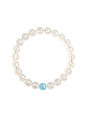 【100%官方正品】白水晶手串