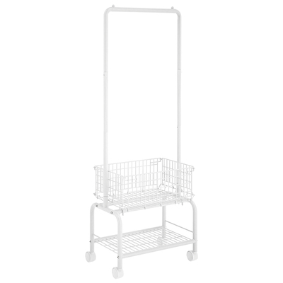 落地式可移动折叠挂衣架