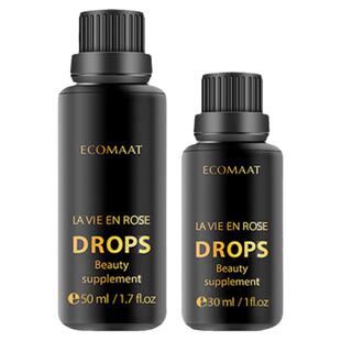 ECOMAAT伊可茉玫瑰露 有机大马士革玫瑰精油纯露精华口服液内滋养
