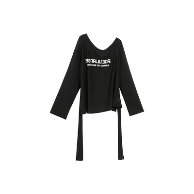 TurnSignal斜肩领防晒罩衫女夏季