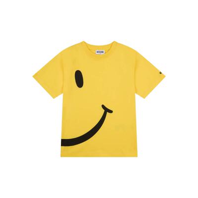 【新品首降】Moschino/莫斯奇诺26早春儿童Smiley®笑脸图案T恤