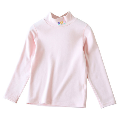 保暖德绒秋冬半高领打底衫