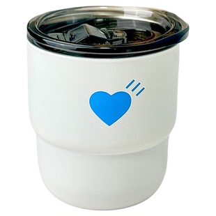 日本ROYAL百分号咖啡杯带盖小巧高颜值阿拉比卡随行保温随手杯ins