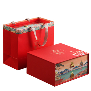 武夷山大红袍岩茶浓香型茶叶花果香肉桂水仙乌龙茶高档礼盒装送礼