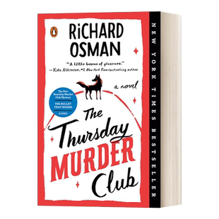 英文原版小说 The Thursday Murder Club 周四谋杀俱乐部 推理小说 Richard Osman 英文版 进口英语原版书籍