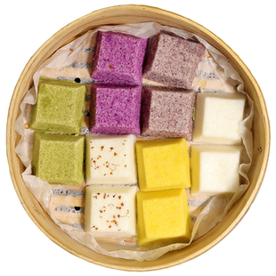 宁波黄耐糕老式黄内糕糯米加大米米糕定胜糕软糯早餐手工松糕糕点