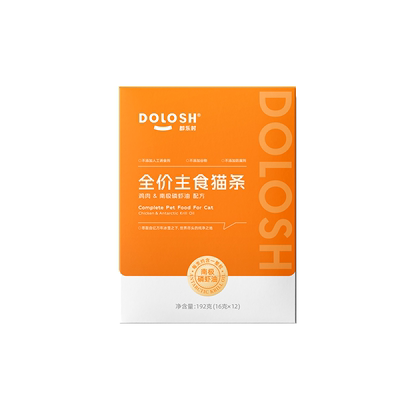 都乐时磷虾油猫条湿粮放掉毛