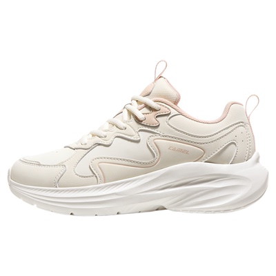 骆驼运动鞋女士2026春夏新款保暖舒适男鞋止滑抓地百搭跑步鞋女款