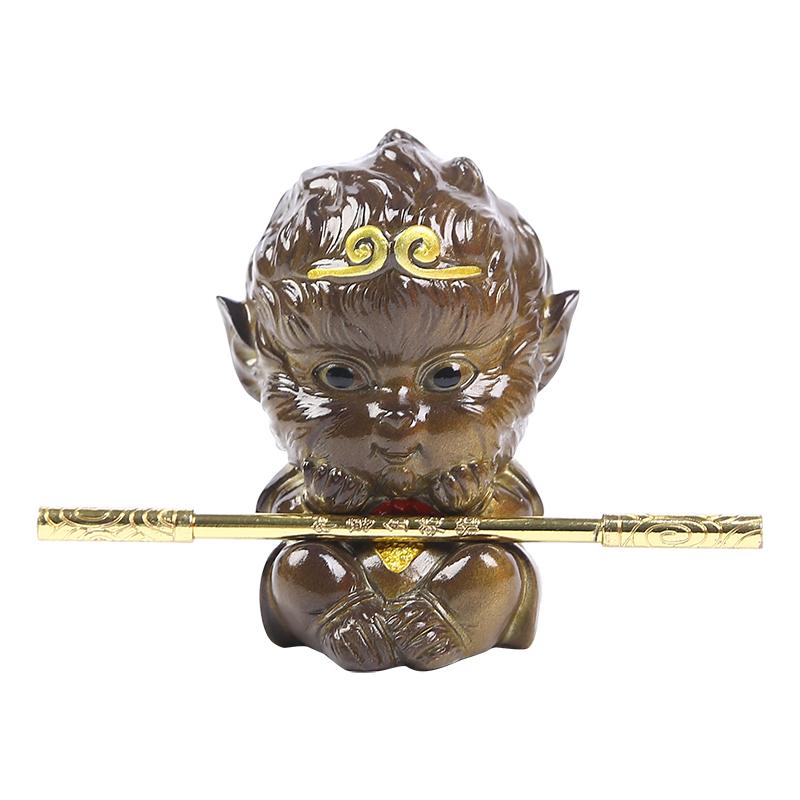 孙悟空变色茶宠可养摆件厂家直销
