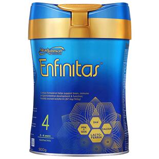 港版美赞臣蓝臻4段乳铁蛋白婴幼儿童成长配方奶粉3岁以上四段820g