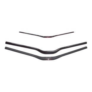 新款全碳纤维山地自行车车把燕把31.8mm后掠20度大角度直把横手