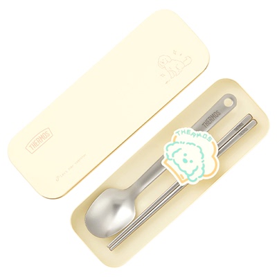 膳魔师纯钛勺筷套装TCUA宝宝餐具