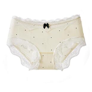 都市丽人冰丝少女内裤2026新款夏薄款性感蕾丝抗菌加长裆三角短裤