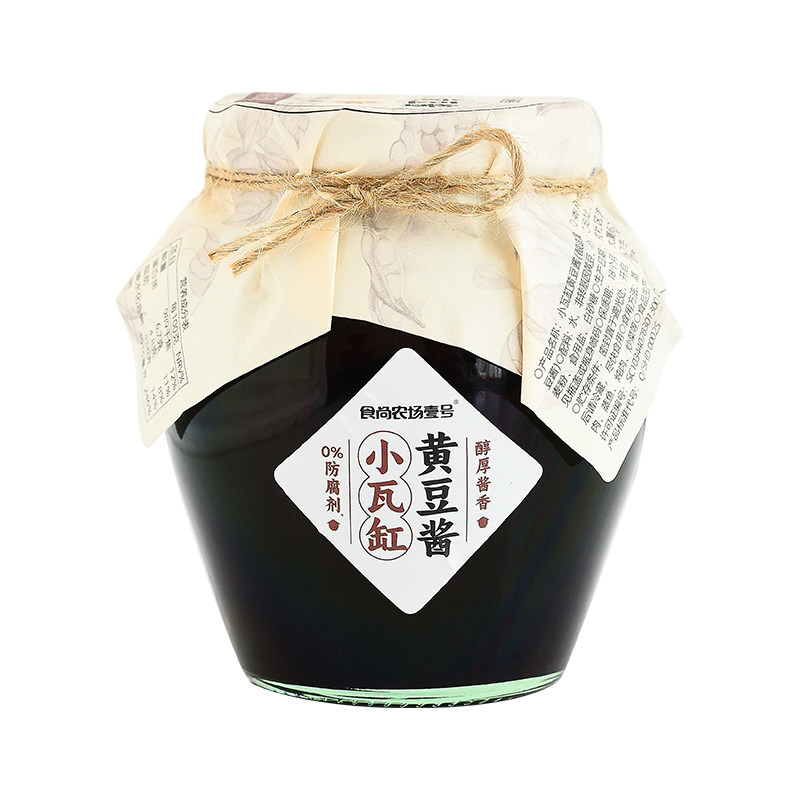 食尚农场壹号黄豆酱拌面蒸鱼炒菜