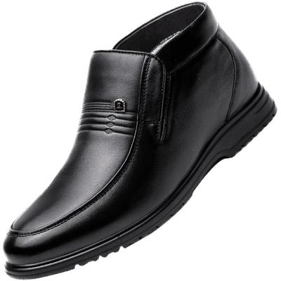 强人3515男冬季保暖加绒加厚皮鞋