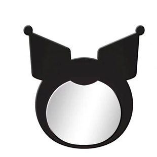 库洛米智能led灯浴室镜简约可爱创意化妆镜高颜值衣帽间装饰镜子