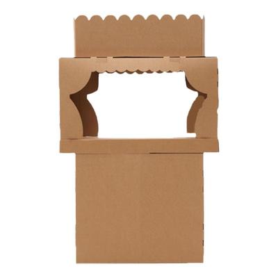 儿童手工制作材料纸箱拼装模型立体仿真剧场幼儿园舞台剧表演道具