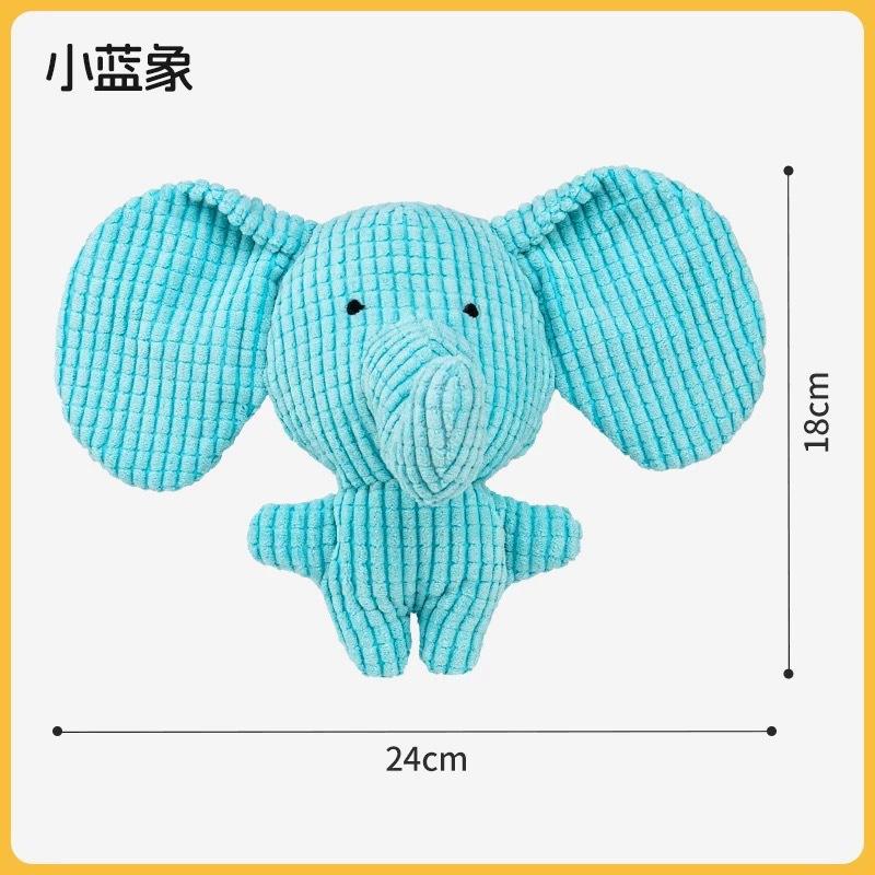 狗狗毛绒发声菠萝格宠物玩具批发大小型犬玩具亚马逊宠物用品跨境