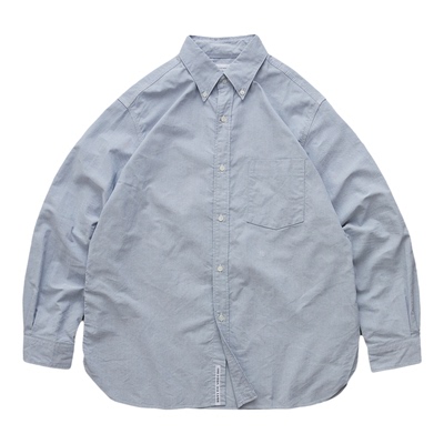 现货 NANAMICA BUTTON DOWN WIND SHIRT 日产牛津布复古衬衫 26SS