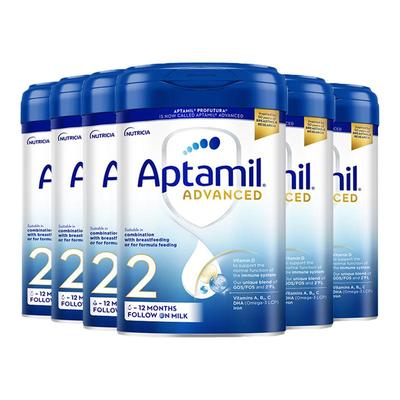 英国爱他美白金2段进口婴儿奶粉