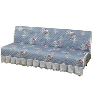 可折叠沙发套罩四季通用简易小型单人三人两用防滑全盖沙发床罩垫