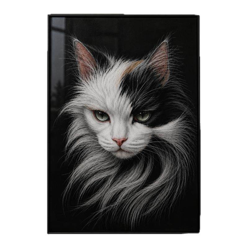 复古雪茄吧挂画创意动物狗狗猫咪抽烟KTV酒吧装饰画烟酒行墙壁画