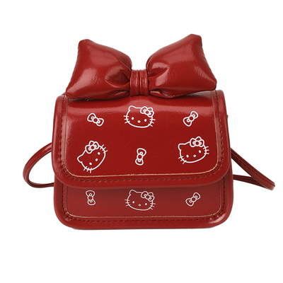 新年红色迷你包卡通hellokitty