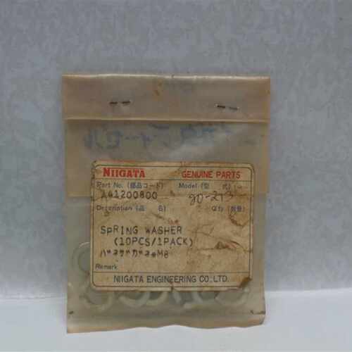 igata A41200800 Spring Washer 10pcs 30 Days Warranty Exped