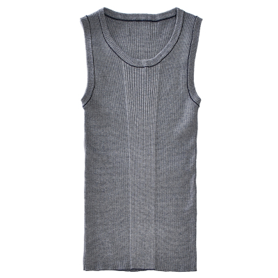 柴米内搭打底复古马甲修身背心