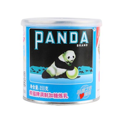 熊猫牌调制加糖炼乳咖啡蛋挞