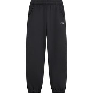 李宁儿童裤子男孩新款春秋款男童装女中大童运动长裤卫裤休闲春装