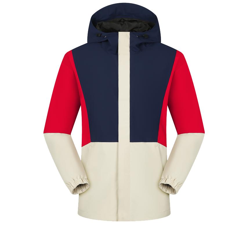 冲锋衣定制印字logo潮牌工作衣服厚外套工装刺绣工衣秋冬班服订做