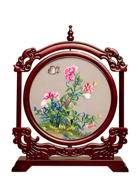 绣美刺绣摆件中式苏绣国风礼品